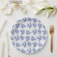 Keel van blauw en wit zee