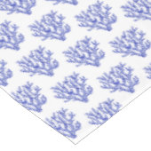 Keel van blauw en wit zee tafelkleed (Gekanteld)