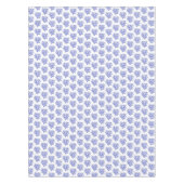 Keel van blauw en wit zee tafelkleed (Voorkant)