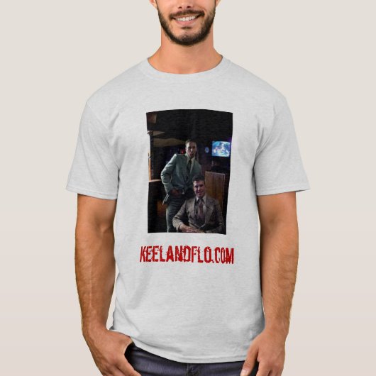 KeelandFlo.com t-shirt (Voorkant)
