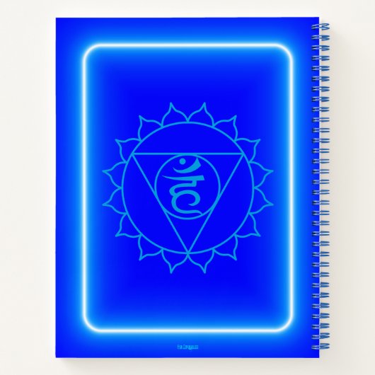 Keelchakra Journal Notitieboek (Achterkant)