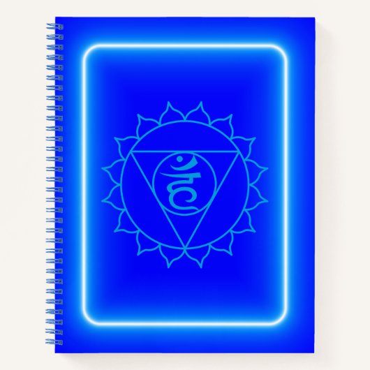 Keelchakra Journal Notitieboek (Voorkant)