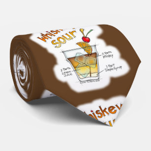 KEELDAS - WHISKEY SOUR RECEPT COCKTAIL KUNST STROPDAS