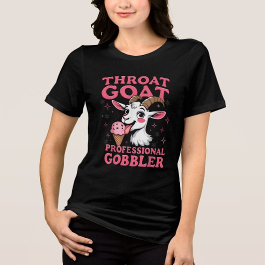 Keelgeit Professioneel Verslinder Funny Volwassene Tri-Blend Shirt (Voorkant)