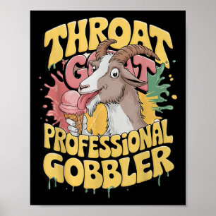 Keelgeit Professionele Gobbler Retro Ongepast Poster
