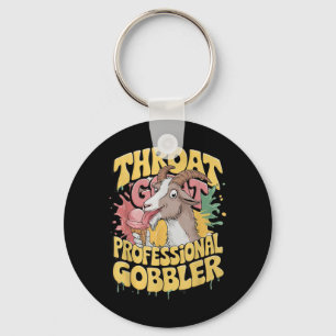 Keelgeit Professionele Gobbler Retro Ongepast Sleutelhanger