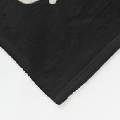 Keelgeitenretro ongepaste volwassen humor grappig fleece deken (Hoek)