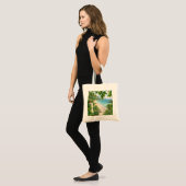 Keeling Eilanden Tropisch Strand Uitzicht Tote Bag (Voorkant (model))