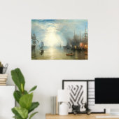 Keelmen die in steenkool heten - William Turner Fi Poster (Thuiskantoor)