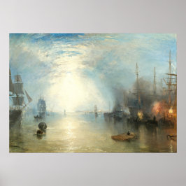 Keelmen die in steenkool heten - William Turner Fi Poster