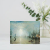 Keelmen Heaving Coals, maanlicht door Joseph Turne Briefkaart (Staand voorkant)