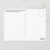 Keelmen Heaving Coals, maanlicht door Joseph Turne Briefkaart (Achterkant)