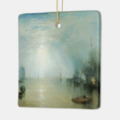 Keelmen Heaving Coals, maanlicht door Joseph Turne Keramisch Ornament (Links)