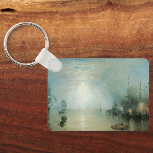 Keelmen Heaving Coals, maanlicht door Joseph Turne Sleutelhanger (Achterkant)