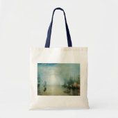 Keelmen Heaving Coals, maanlicht door Joseph Turne Tote Bag (Voorkant)