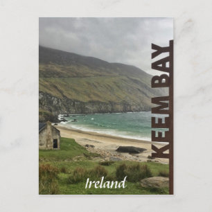 Keem Beach, Achill Island, Ierland Briefkaart