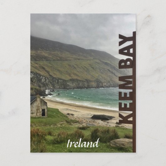 Keem Beach, Achill Island, Ierland Briefkaart (Voorkant)