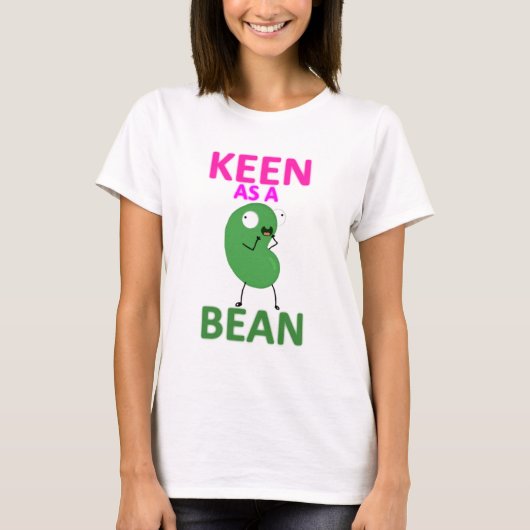 Keen als Bean T-shirt (Voorkant)