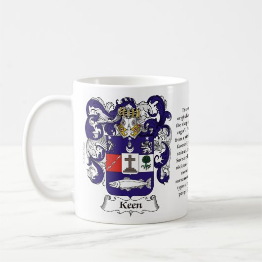 Keen Family Coat of Arms Mok (Links)