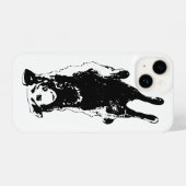 Keen game focus iPhone hoesje (Achterkant horizontaal)