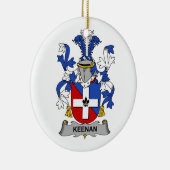Keenan Family Crest Keramisch Ornament (Rechts)