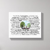 Keene, NH - Nu en dan Canvas Afdruk (Voorkant)