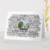 Keene, NH - Nu en dan Kaart (Gele Bloem)