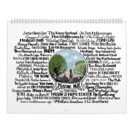 Keene, NH - Nu en dan Kalender