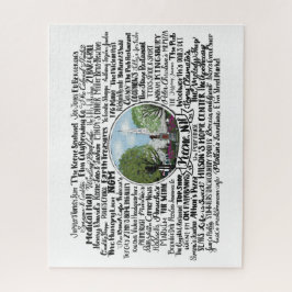 Keene, NH - Nu en dan Legpuzzel