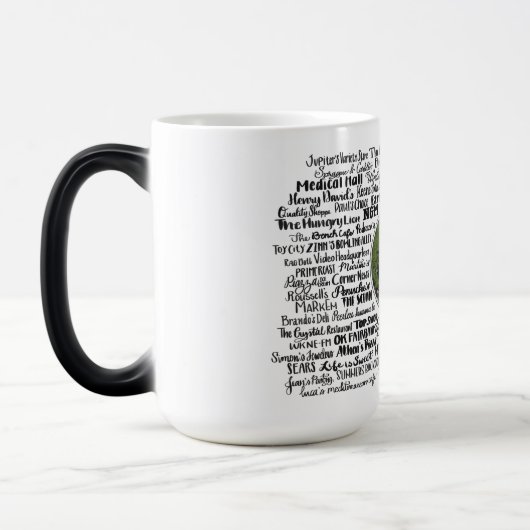 Keene, NH - Nu en dan Magische Mok (Links)