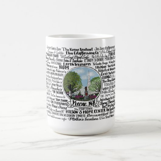 Keene, NH - Nu en dan Magische Mok (Midden)