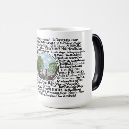 Keene, NH - Nu en dan Magische Mok (Voorkant rechts)