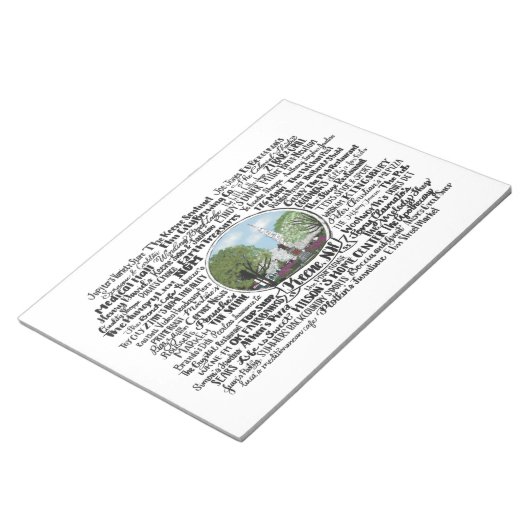 Keene, NH - Nu en dan Notitieblok (Schuin)