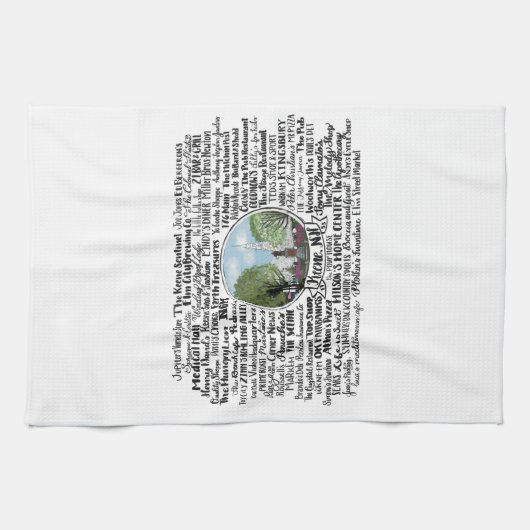 Keene, NH - Nu en dan Theedoek (Horizontaal)