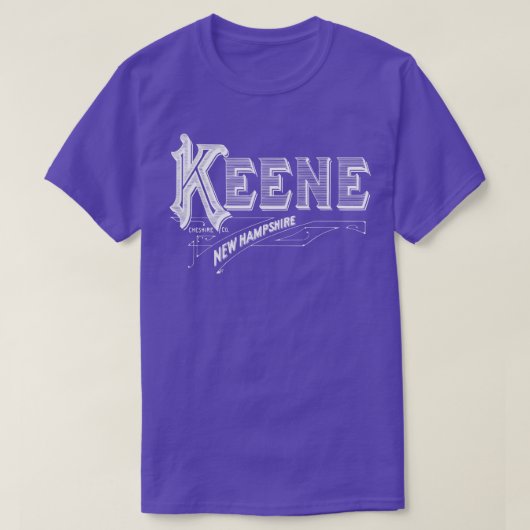  Keene NH T-shirt (Design voorkant)