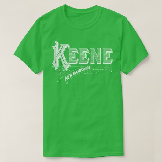 Keene NH T-shirt (Design voorkant)