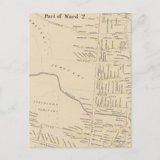 Keene, Ward 2 Briefkaart (Voorkant)