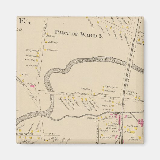 Keene, Ward 5 Magneet (Voorkant)