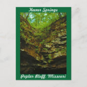 Keener Springs Poplar Bluff Missouri Briefkaart (Voorkant)