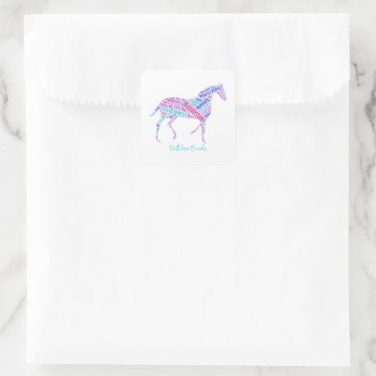 Keeneston Horse Vinyl Sticker (Tas)