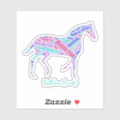 Keeneston Horse Vinyl Sticker (Vel)