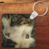 Keeno Close-up Aluminium Sleutelhanger (Achterkant)