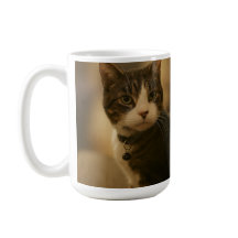 Keeno de Judgy Cat Coffee Mok