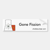 Keensplijting Bumpersticker (Voorkant)