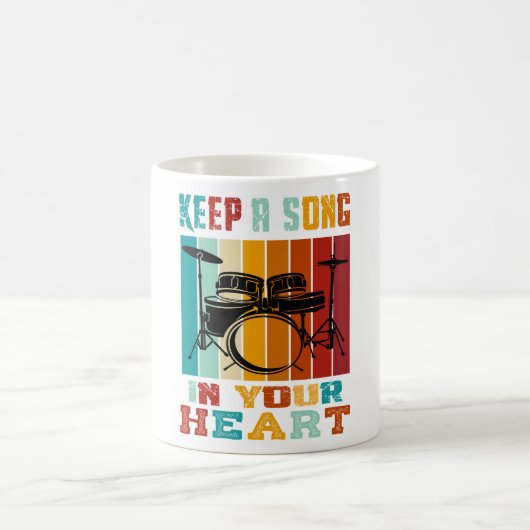 Keep A Song In Your Heart Coffee Mug Koffiemok (Center)
