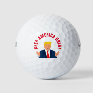 Keep America Great Donald Trump verkiezing Golfballen