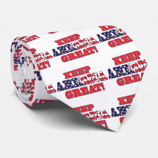 Keep-America-Great Stropdas (Opgerold)