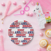 Keep America Great Trump 2020 Papieren Bordje (Feest)