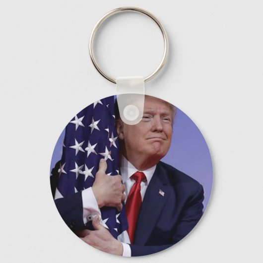 Keep America Great Trump 2020 Sleutelhanger (Voorkant)