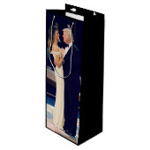 Keep America Great Trump 2020 Wijn Cadeautas (Voorkant Gekanteld)